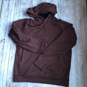 Lululemon heather mahogany city sweat fleece pullover
